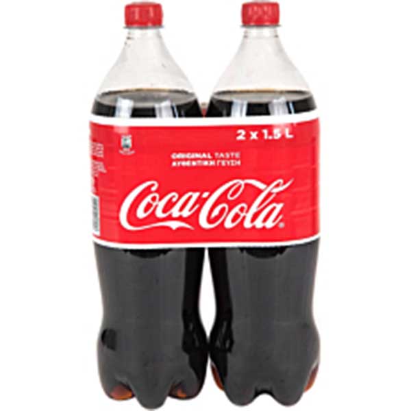 COCA COLA ΕΙΣ (2ΜΑΖΙ) 1,5L 3ΣΕΤ/ΕΞΑΔΑ