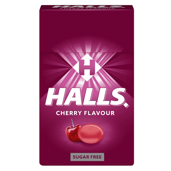 HALLS CHERRY Χ.Ζ. ΚΟΥΤΙ ΚΟΚΚΙΝΟ 12TEM*28ΓΡ