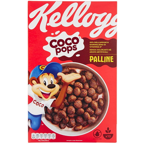 KELLOGGS COCO POPS PALLINE 330GR*10TMX