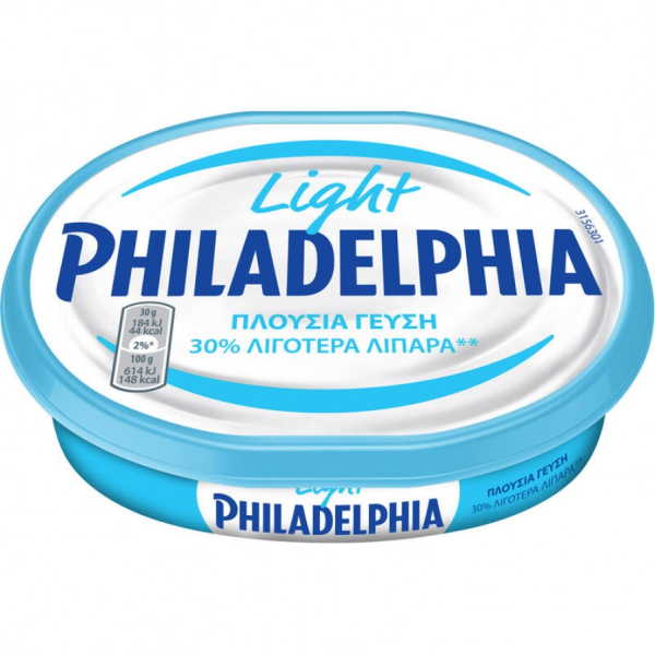 ΤΥΡΙ PHILADELPHIA LIGHT 200ΓΡ*20ΤΕΜ