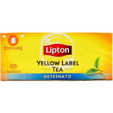 LIPTON TEA YELLOW ΦΑΚΕΛΟΣ 50 FILTRI