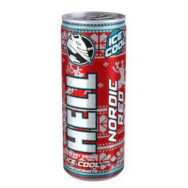 HELL ICE COOL POMEGRANATE  250ML*24T