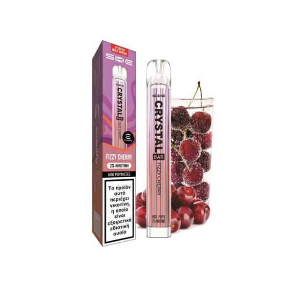 CRYSTAL FIZZY CHERRY 2% - 600 PUFFS*10Τ