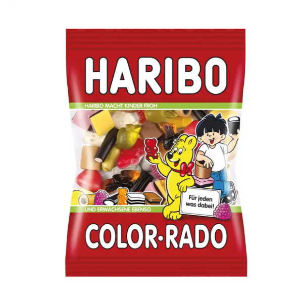 ΖΕΛΕ HARIBO COLOR-RADO (MIX-ΔΙΑΦΟΡΑ)175G*36T