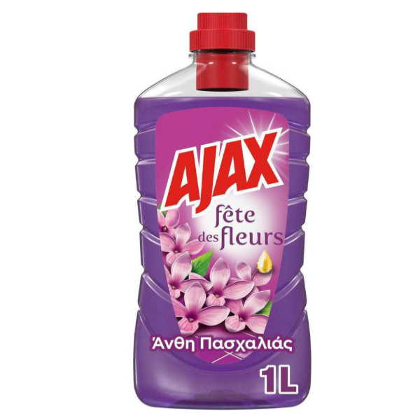 AJAX ΥΓΡΟ ΠΑΤΩΜΑΤΟΣ 1L *12Τ ΑΝΘΗ ΠΑΣΧΑΛΙΑΣ