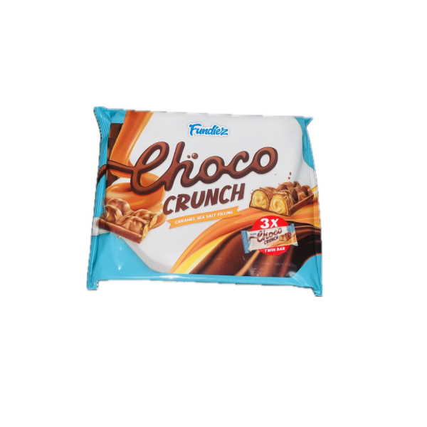 ΣΟΚΟΛΑΤΑ ΑΛΑΤΙΣΜΕΝΗ ΚΑΡΑΜΕΛΑ CHOCO CRUNCH 3ΑΔΑ*18Τ