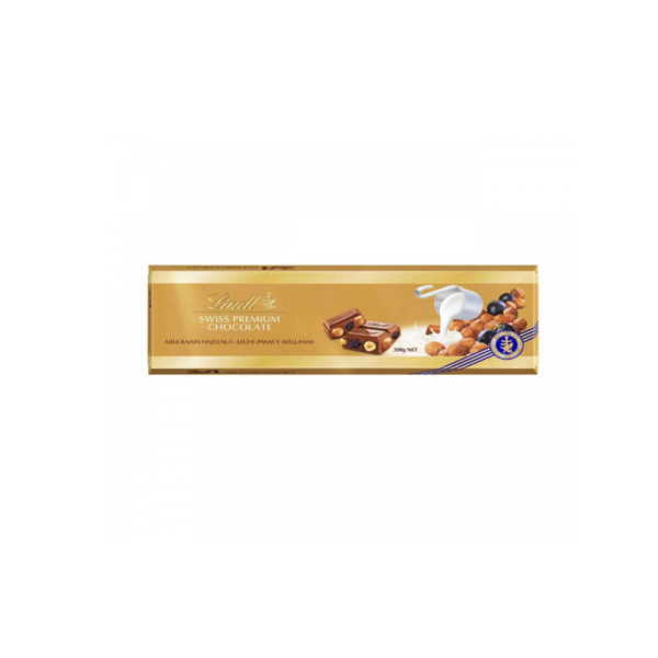 LINDT ΣΟΚΟΛΑΤΑ ΦΟΥΝΤΟΥΚΙ & ΣΤΑΦΙΔΕΣ  300ΓΡ*10Τ