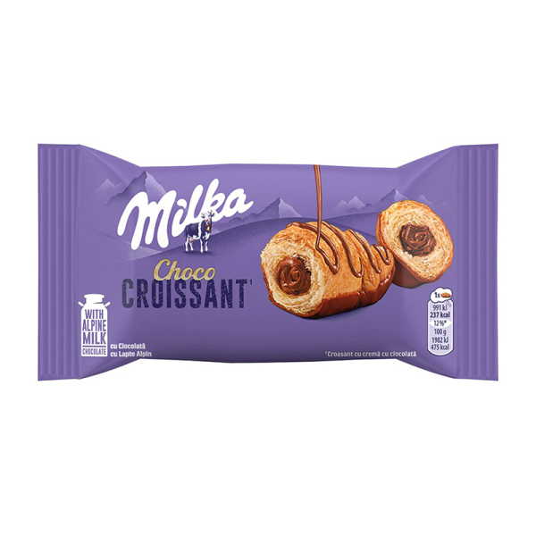 MILKA ΚΡΟΥΑΣΑΝ ΜΕ ΣΟΚΟΛΑΤΑ 50ΓΡ*14Τ