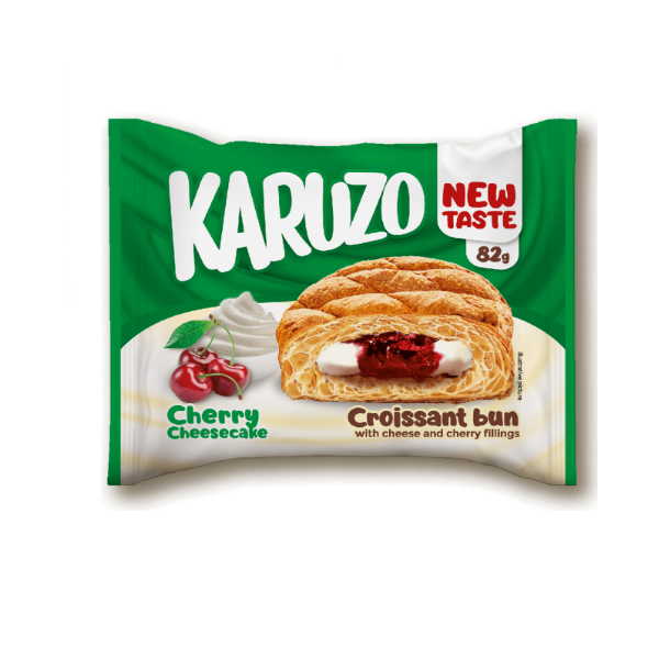 KARUZO CREAM PITA CHERRY CHEESECAKE 24TEM 82GR