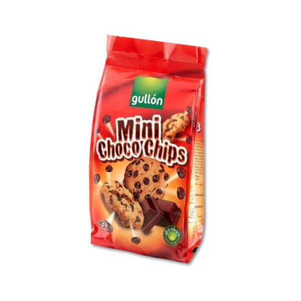 ΜΠΙΣΚΟΤΑ GULLON MINI CHOCO CHIPS 85ΓΡ*12Τ