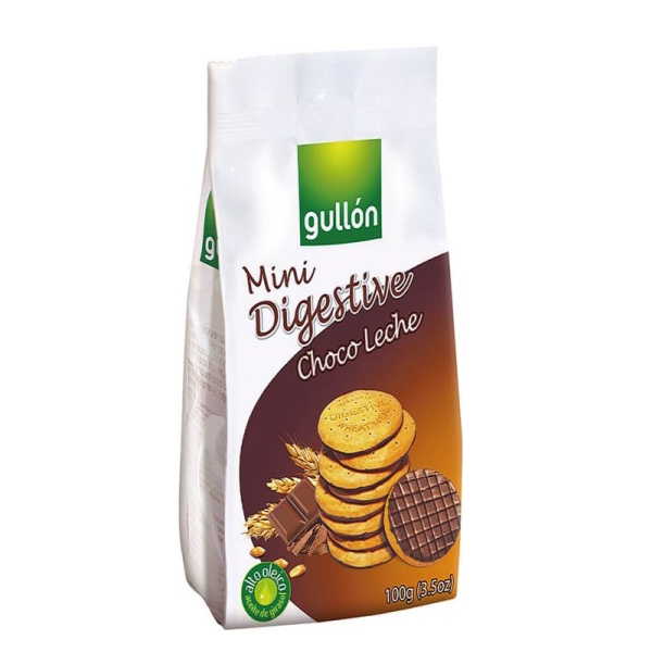 ΜΠΙΣΚΟΤΑ GULLON DIGEST ΜΙΝΙ CHOCO 100ΓΡ*12Τ