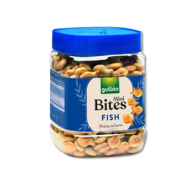 ΚΡΑΚΕΡΣ GULLON ΒΑΖΟ FISH MIX 250GR*12TEM