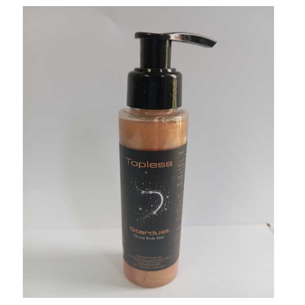 TOPLESS BOBY MIST 100ML GLITER LOTION