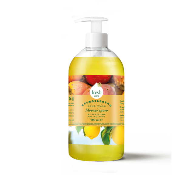 ΚΡΕΜΟΣΑΠΟΥΝΟ ΜΕ ΛΕΜΟΝΙ 500ML*12T FRESH CARE