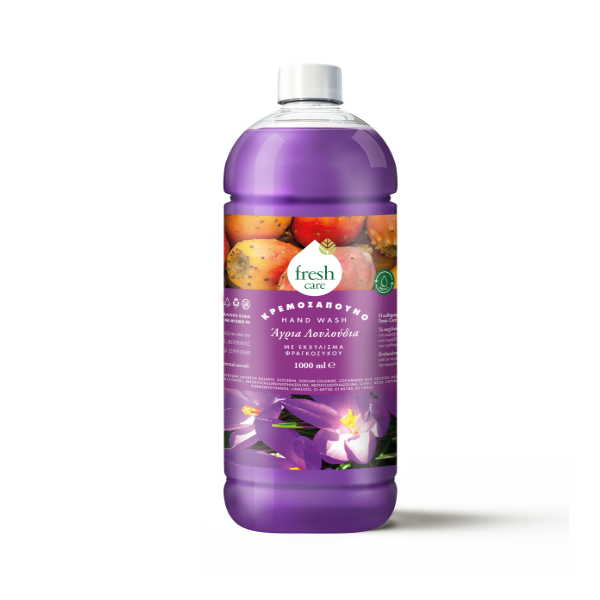 ΚΡΕΜ/ΠΟΥΝΟ REFILL ΜΕ ΑΓΡΙΑ ΛΟΥΛΟΥΔΙΑ 1000ML*6T FRESH CARE