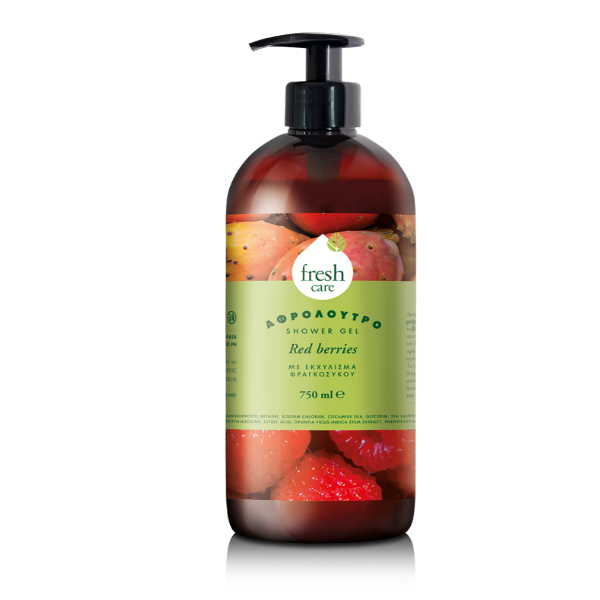ΑΦΡΟΛΟΥΤΡΟ RED BERRIES -ΦΡΑΓΚΟΣΥΚΟ 750ML*12T FRESH CARE
