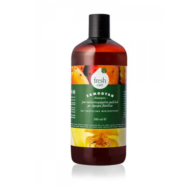 ΣΑΜΠΟΥΑΝ ΤΑΛΑΙΠΩΡΗΜΕΝΑ ΜΑΛΛΙΑ ΒΑΝΙΛΙΑ  500ML*12T FRESH CARE