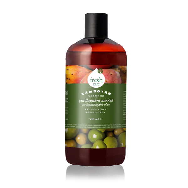 ΣΑΜΠΟΥΑΝ OLIVE OIL ΒΑΜΜΕΝΑ ΜΑΛΛΙΑ 500ML*12T FRESH CARE