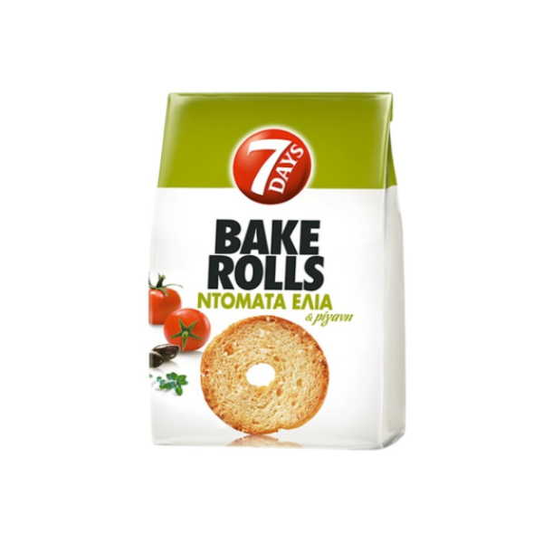 7D BAKE ROLLS ΝΤΟΜ.-ΕΛΙΑ 80ΓΡ*12Τ