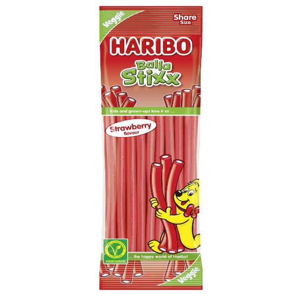 ΖΕΛΕ HARIBO BALLA BALLA ΦΡΑΟΥΛΑ 170ΓΡ*15Τ
