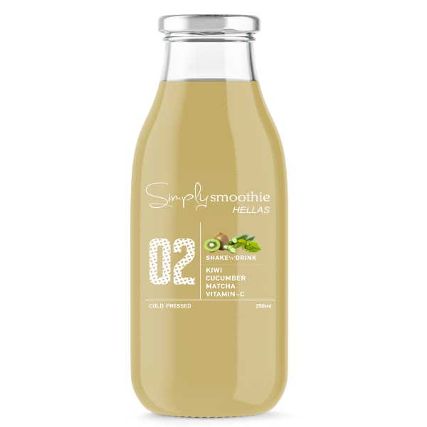 SIMPLY SMOOTHIE Ν.2 ΑΚΤΙΝ-ΑΓΓΟΥΡΙ-ΜΑΤΣΑ- ΒΙΤ C 250ML*6ΤΕΜ