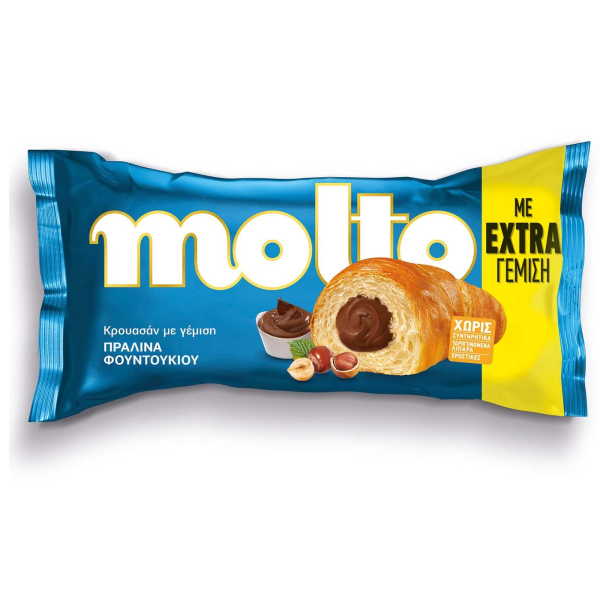MOLTO ΚΡΟΥΑΣΑΝ ΠΡΑΛΙΝΑ  98G*18T
