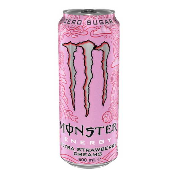 MONSTER STRAWBERRY DREAMS  500ML*24T