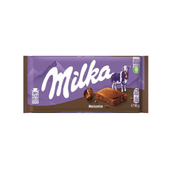 MILKA NOISETTE 90GR*25TEM
