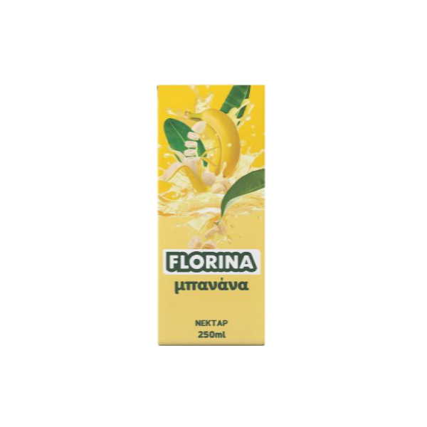 FLORINA ΧΥΜΟΣ  ΜΠΑΝΑΝΑ ΝΕΚΤΑΡ 250ML*18Τ