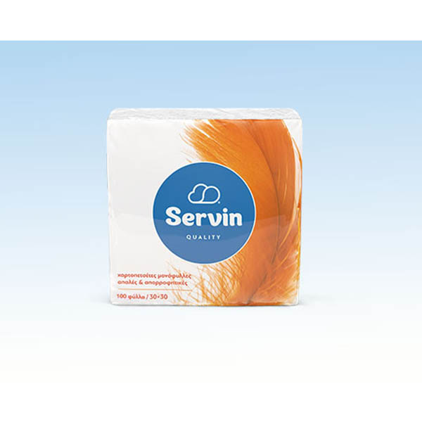 SERVIN ΧΑΡΤΟΠ. 30*30 100Φ*24Τ