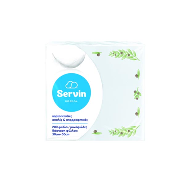 SERVIN ΧΑΡΤΟΠ.ΕΛΙΑ 30*30 200Φ*12Τ