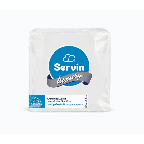SERVIN ΧΑΡΤΟΠ.ΠΟΛΥΤ. 33*33 100Φ*24Τ