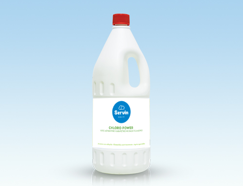 SERVIN CHLORO POWER ΛΕΥΚΗ ΜΕ ΛΕΜΟΝΙ 2L*6Τ