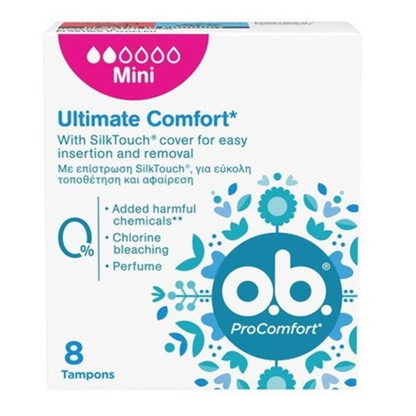 ΤΑΜΠΟΝ OB MINI PRO COMFORT 8T*24/ΚΙΒ