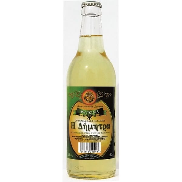 ΔΗΜΗΤΡΑ ΚΡΑΣΙ ΡΕΤΣΙΝΑ 1,5L*6ΤΕΜ