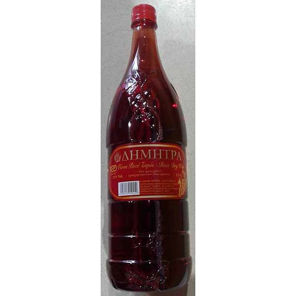 ΔΗΜΗΤΡΑ ΚΡΑΣΙ ΡΟΖΕ ΞΗΡΟΣ 1,5L*6ΤΕΜ