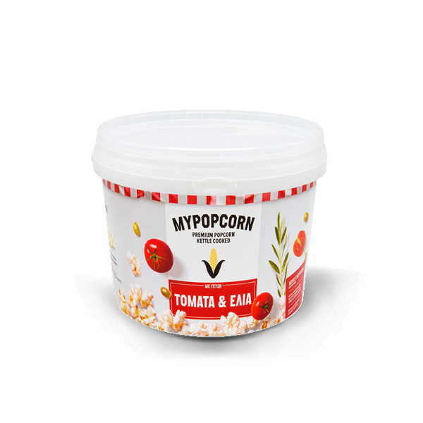 MYPOPCORN ΤΟΜΑΤΑ & ΕΛΙΑ 200ΓΡ