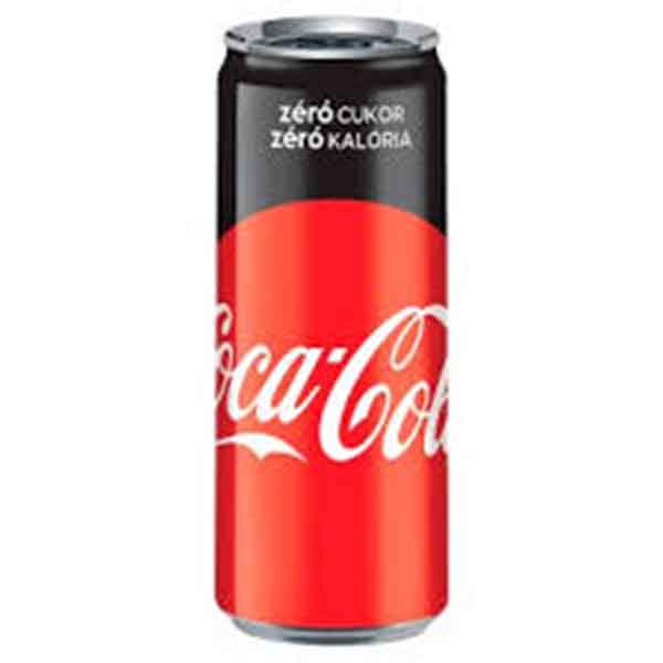 COCA COLA ZERO KOYTI 330ML*24TEM