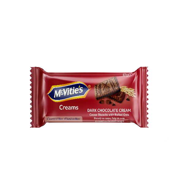 ΜΠΙΣΚΟΤΑ CREAM SANDWICH ΣΟΚΟΛΑΤΑ 87ΓΡ*24Τ MCVITIES