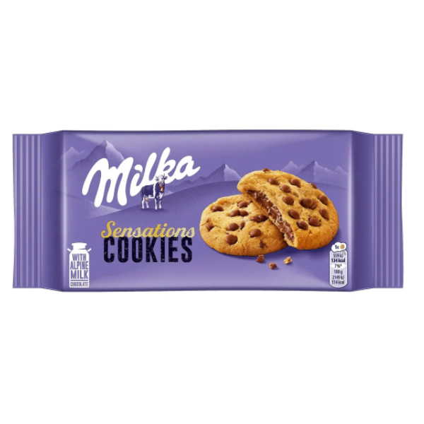 MILKA ΜΠΙΣΚ.SENSATION ΛΕΥΚΟ ΜΕ ΚΑΚΑΟ 156G*12TEM