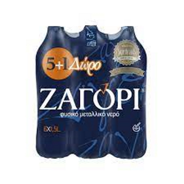 ΖΑΓΟΡΙ ΝΕΡΟ 1,5 LIT*6ΑΔΑ