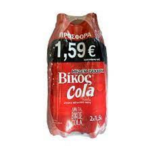 ΒΙΚΟΣ ΚΟΛΑ ZERO 1,5L*6TEM/KIB(-0,30€)