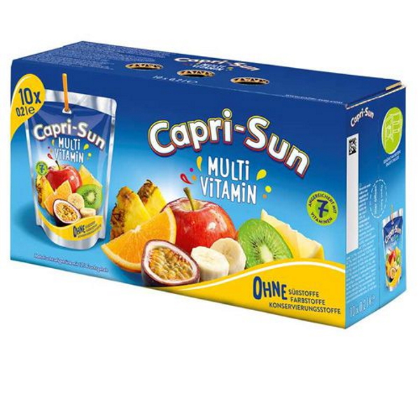 ΧΥΜΟΣ CAPRI SUN MULTI-VITAMIN 200ML*10T
