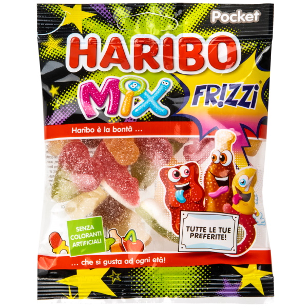 ΖΕΛΕ HARIBO MIX FIZZ 100ΓΡ*30ΤΜΧ