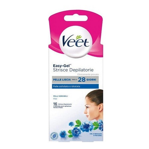 VEET ΤΑΙΝΙΕΣ ΚΡΥΟ ΚΕΡΙ ΣΩΜΑΤΟΣ SENSITIVE (12+2T)*6T