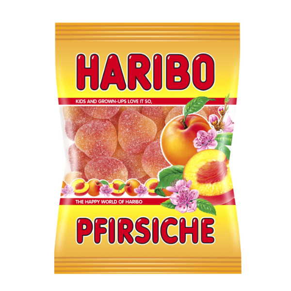 ΖΕΛΕ HARIBO 200GR PFIRSICHE(ΡΟΔΑΚΙΝΟ)*30T