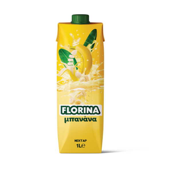 FLORINA ΧΥΜΟΣ  ΜΠΑΝΑΝΑ ΝΕΚΤΑΡ 250ML*18Τ