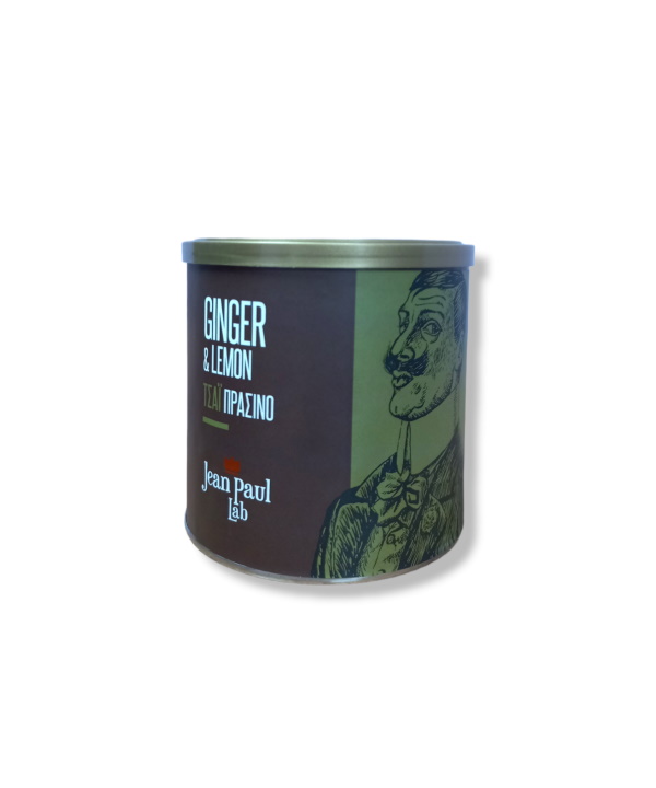 ΤΣΑΙ ΧΥΜΑ ΠΡΑΣΙΝΟ ΜΕ ΛΕΜΟΝΙ-GINGER 100GR