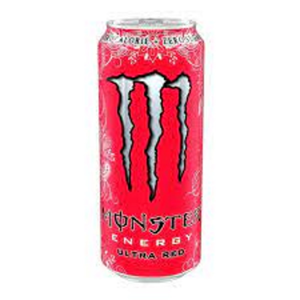 MONSTER ENERGY ULTRA RED 500ML*24TMX