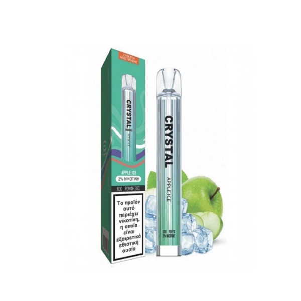 CRYSTAL SOYR APPLE ICE 2% - 600 PUFFS*10Τ